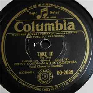 Benny Goodman & His Orchestra - Take It / Caprice XXIV Paganini FLAC album