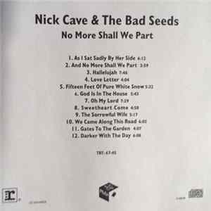 Nick Cave & The Bad Seeds - No More Shall We Part FLAC album