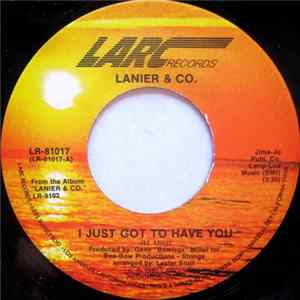 Lanier & Co. - I Just Got To Have You / Come On Out "Let's Party" FLAC album