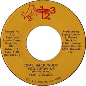 Family Plann - Come Back When You Grow Up / Shuckin' N' Jivin' FLAC album