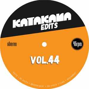 Disco Funk Spinner - Katakana Edits Vol 44 FLAC album