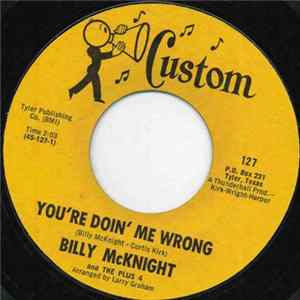 Billy McKnight And The Plus 4 - You're Doin' Me Wrong FLAC album
