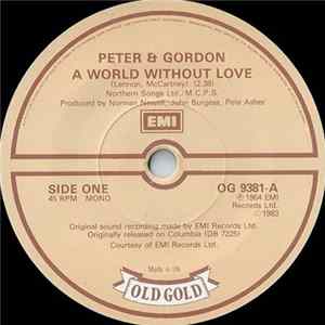 Peter & Gordon - A World Without Love / Nobody I Know FLAC album