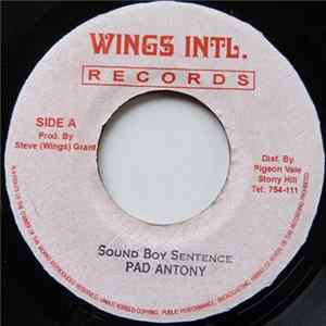 Pad Anthony / Conroy Smith - Sound Boy Sentence / Sweetest Sound FLAC album