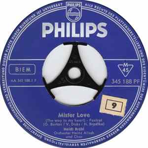 Heidi Brühl - Mister Love / Sag Mir Leis' "Je T'aime" FLAC album