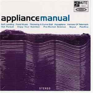 Appliance - Manual FLAC album