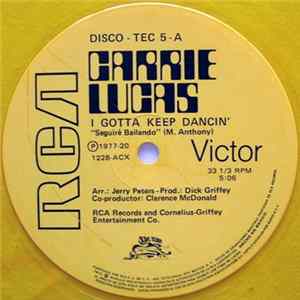 Carrie Lucas - I Gotta Keep Dancin' (Seguiré Bailando) FLAC album