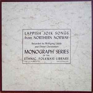 Various Recorded By Wolfgang Laade and Dieter Christensen - Lappish Joik Songs From Northern Norway FLAC album