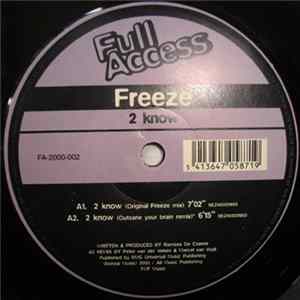Freeze - 2 Know FLAC album