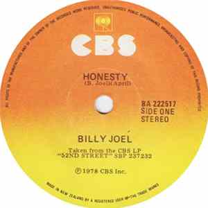 Billy Joel - Honesty FLAC album