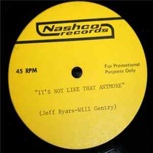 Will Gentry - It's Not Like That Anymore FLAC album