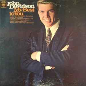 John Davidson - My Best To You FLAC album