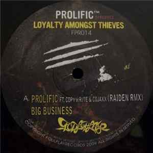 Prolific - Big Business (Raiden Remix) / Renaissance Rap (Zardonic Remix) FLAC album
