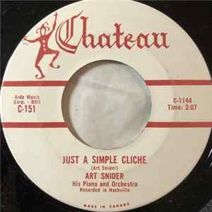 Art Snider - Just A Simple Cliche FLAC album
