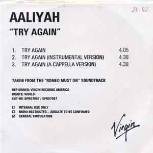 Aaliyah - Try Again FLAC album