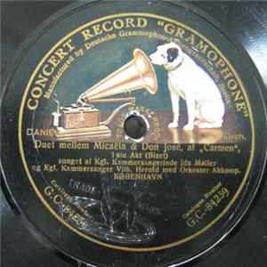 Various - Duet Mellem Micaëla & Don José / Wanderers Nachtlied FLAC album