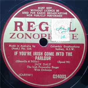 Jack Daly - If You're Irish Come Into My Palour / My Irish Home Sweet Home FLAC album