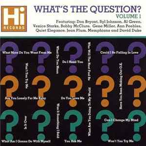 Various - What's The Question - Volume 1 FLAC album