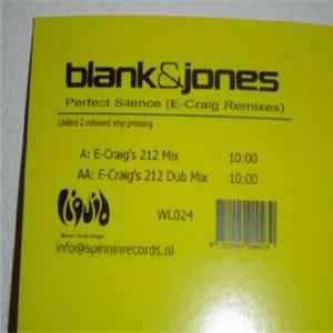 Blank & Jones - Perfect Silence (E-Craig Remixes) FLAC album