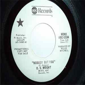 O.V. Wright - Nobody But You FLAC album
