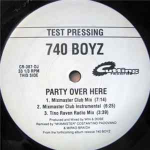 740 Boyz - Party Over Here FLAC album