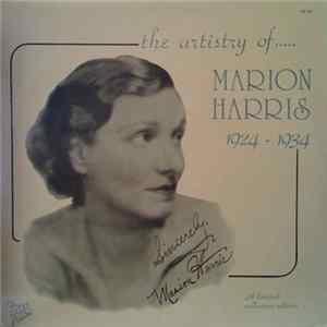 Marion Harris - The Artistry Of .... Marion Harris 1924-1934 FLAC album