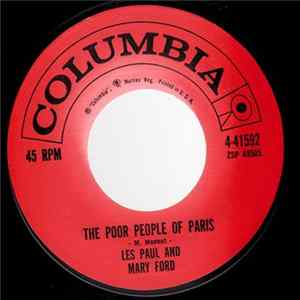 Les Paul And Mary Ford - The Poor People Of Paris / All Night Long FLAC album