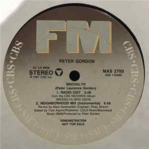Peter Gordon - Brooklyn FLAC album