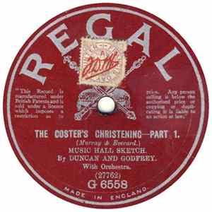 Duncan And Godfrey - The Coster's Christening FLAC album