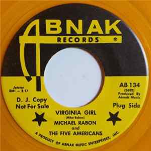 Michael Rabon And The Five Americans - Virginia Girl FLAC album