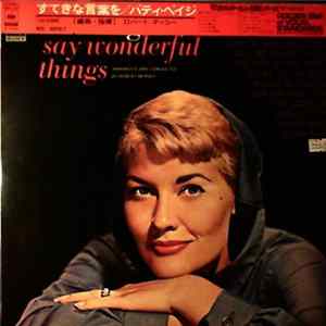 Patti Page - Say Wonderful Things FLAC album