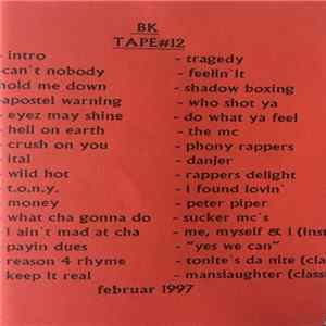 DJ BK - Tape #12 FLAC album