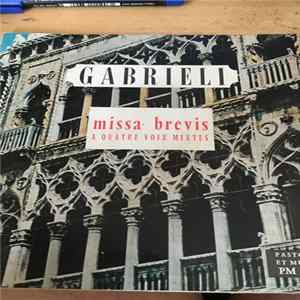 Gabrieli - Missa Brevis (A Quatre Voix Mixtes] FLAC album
