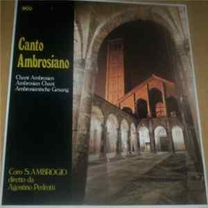Coro S. Ambrogio / Agostino Pedrotti - Canto Ambrosiano FLAC album