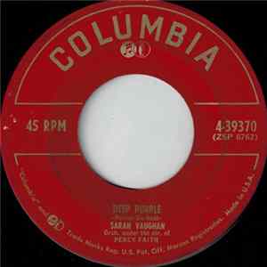 Sarah Vaughan - Deep Purple / These Things I Offer You FLAC album