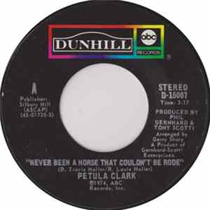 Petula Clark - Never Been A Horse That Couldn't Be Rode / I'm The Woman You Need FLAC album