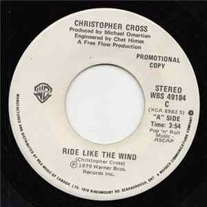 Christopher Cross - Ride Like The Wind FLAC album