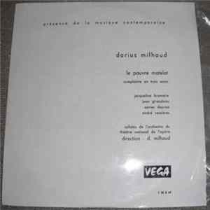 Darius Milhaud - Le Pauvre Matelot FLAC album