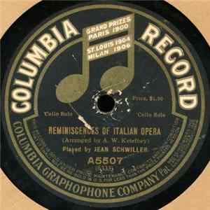 Jean Schwiller - Reminiscences of Wagner / Reminiscences of Italian Opera FLAC album
