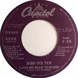 Jessi Colter - Love Me Back To Sleep/Don't You Think I Feel It Too FLAC album