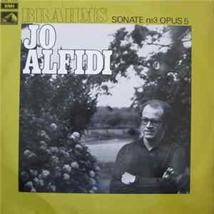 Brahms – Jo Alfidi - Sonate №3 Opus 5 FLAC album