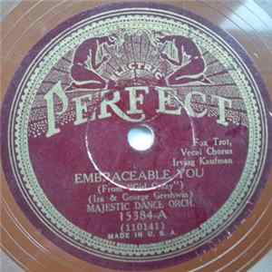 Majestic Dance Orch. / The Caroliners - Embraceable You / I Love Her Tamborino FLAC album