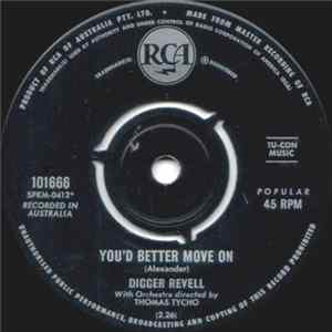 Digger Revell - You'd Better Move On / As Long As She Needs Me FLAC album