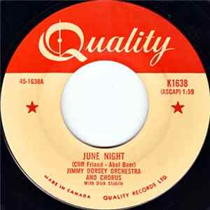 Jimmy Dorsey Orchestra And Chorus - June Night / Jay Dee's Boogie Woogie FLAC album
