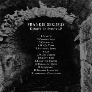 Frankie Serious - Density Of Events LP FLAC album