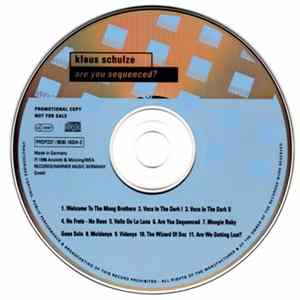 Klaus Schulze - Are You Sequenced? FLAC album