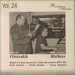 David Oistrakh, Sviatoslav Richter - Vol. 24 FLAC album