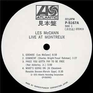 Les McCann - Live At Montreux FLAC album