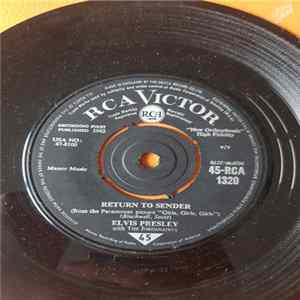Elvis Presley With The Jordanaires - Return To Sender FLAC album