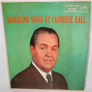 Bjoerling - Bjoerling Sings At Carnegie Hall FLAC album